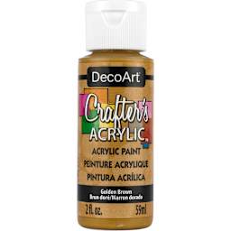 Crafter's Acrylic Paint Golden Brown