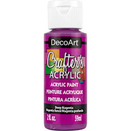 Crafter's Acrylic Paint Deep Magenta