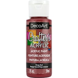 Crafter's Acrylic Paint Deep Red