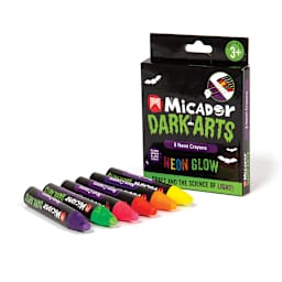 Neon Glow Crayons Pack 6-Crayon Set