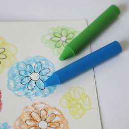 Jumbo Wax Crayon Set 8-Color Set