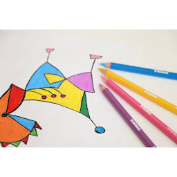 Jumbo Coloured Pencil Set 12-Colour Set