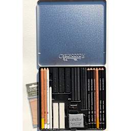 Wolf Box Drawing Set 25-Piece Set