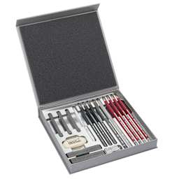 Silver Box Drawing 17-Piece Set 17-Piece Silver Box Set