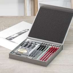 Silver Box Drawing 17-Piece Set 17-Piece Silver Box Set