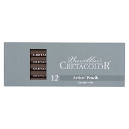 Mega Artist Oil Pencils Sepia Dark