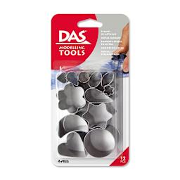 DAS Metal Cutters 12-Piece Set - Assorted Shapes & Sizes