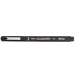 Marvy Calligraphy Pen Black