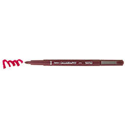 Marvy Calligraphy Pen Burgundy