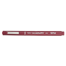 Marvy Calligraphy Pen Burgundy
