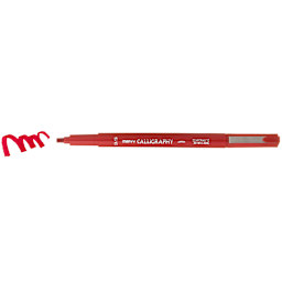 Marvy Calligraphy Pen Red