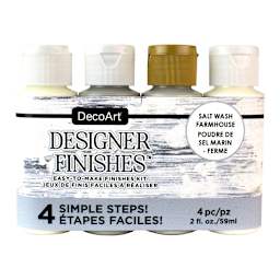 Designer Finishes Kits 4-Piece Salt Wash Farmhouse Kit