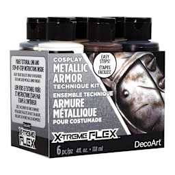 X-Treme Flex Cosplay Painting Kits Cosplay Metallic Armor Technique Kit