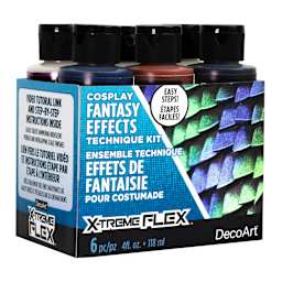X-Treme Flex Cosplay Painting Kits Cosplay Fantasy Effects Technique Kit