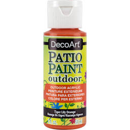 Patio Paint Tiger Lily Orange - 2 oz. Bottle