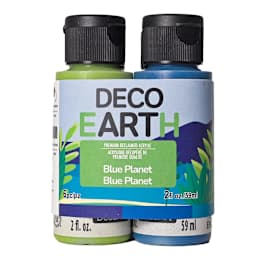 DecoEARTH Reclaimed Acrylic Sets Blue Planet Set