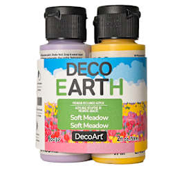 DecoEARTH Reclaimed Acrylic Sets Soft Meadow Set