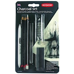 Derwent Charcoal Set, 10-Pieces