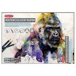 Derwent Watercolor Paper Pad, 16.5 in x 23.4 in, (A2)