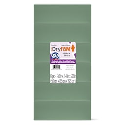 Desert DryFoM Floral Foams 7.8" x 3.4" x 2.6" Block - Green, 6/Pkg.