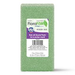 FloraFoM Floral Block 5.9" x 2.9" x 2" Block - Green