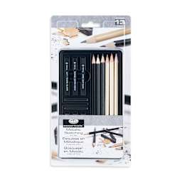 Metallic Sketching Art Set 12-Piece Set