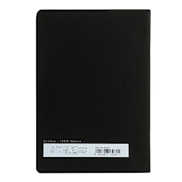 Fabriano Ecoqua Original Staple-Bound Notebooks, 5.8 in x 8.3 in, A5, Blank, 38 Sheets, Black