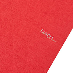 Fabriano Ecoqua Original Spiral-Bound Notebook, 5.8 in x 8.3 in, A5, Lined, 70 Sheets, Red