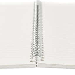 Fabriano Ecoqua Original Spiral-Bound Notebook, 8.3 in x 11.7 in, A4, Lined, 70 Sheets, Flamingo