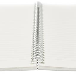 Fabriano Ecoqua Original Spiral-Bound Notebook, 8.3 in x 11.7 in, A4, Lined, 70 Sheets, Dark Green