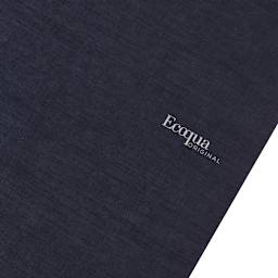 Fabriano Ecoqua Original Spiral-Bound Notebook, 5.8 in x 8.3 in, A5, Lined, 70 Sheets, Navy
