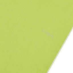 Fabriano EcoQua Original Staple-Bound Notebook, 8.3 in x 11.7 in, A4, Dotted, 40 Sheets, Lime