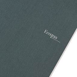 Fabriano EcoQua Original Staple-Bound Notebook, 8.3 in x 11.7 in, A4, Dotted, 40 Sheets, Dark Green