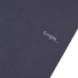 Fabriano EcoQua Original Staple-Bound Notebook, 8.3 in x 11.7 in, A4, Graph, 40 Sheets, Navy