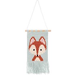 Longstitch Embroidery Kits Fox Kit - 18 x 30 cm (7.1" x 11.2")