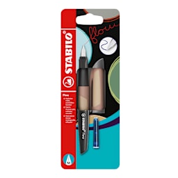 Flow Fountain & Ballpoint Pen Light Brown - Monochrome