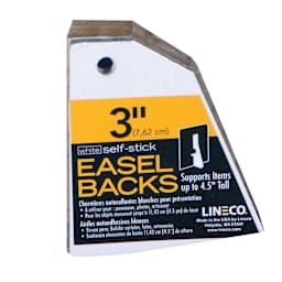 Self-Stick Easel-Backs 3"