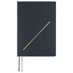 Hobonichi A5 Slash 2025 Planner - Navy, 6" x 8-2/5", 544 Pages, front cover