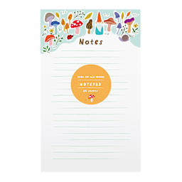 Girl of All Work Notepad - Mushrooms