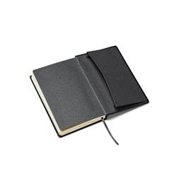 Fabriano Ispira Hard-Cover Notebook, 3.5 in x 5.5 in, Blank, Black