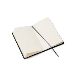 Fabriano Ispira Hard-Cover Notebook, 3.5 in x 5.5 in, Blank, Black