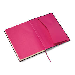 Fabriano Ispira Hard-Cover Notebook, 5.8 in x 8.3 in, Blank, Purple