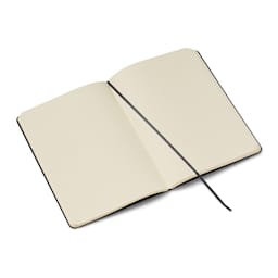 Fabriano Ispira Soft-Cover Notebook, 5.8 in x 8.3 in, Blank, Black