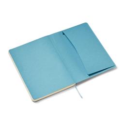 Fabriano Ispira Soft-Cover Notebook, 5.8 in x 8.3 in, Blank, Blue