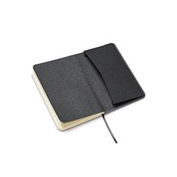 Fabriano Ispira Soft-Cover Notebook, 3.5 in x 5.5 in, Blank, Black