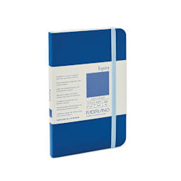 Fabriano Ispira Soft-Cover Notebook, 3.5 in x 5.5 in, Blank, Blue