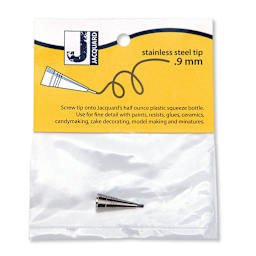 Metal Tips .9mm Metal Tip - For 1/2 fl. oz./14ml Applicator Bottle (JAACC1791) - Peggable