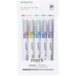 Mark+ 2 Tone Marker Set 5-Color Set 1