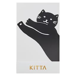 KITTA Compact Washi Tape and Sticker Sets KITTA Basic - Cat