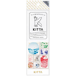 KITTA Compact Washi Tape and Sticker Sets KITTA Special Collection - Pop
